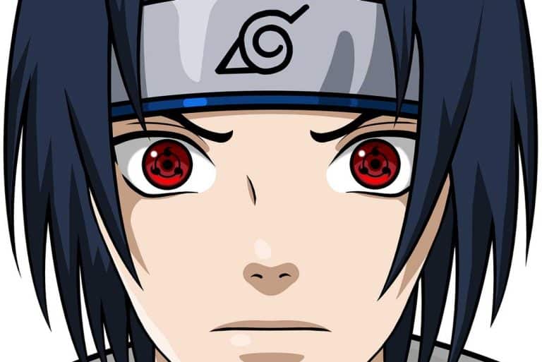 Naruto Shippuden Sasuke Uchiha Sharingan Augen Formen und charakter