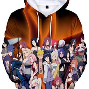 3D Druck Anime Hoodie Pullover Sweatshirt 4XL