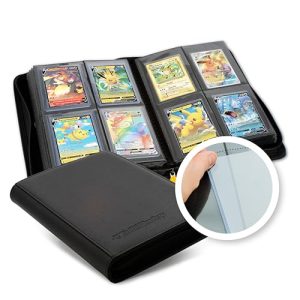 Premium Toploader für Pokemon-Karten64 Sleeves, insgesamt 128 Karten