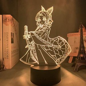 3D Illusion Lampe Anime Demon Slayer LED Nachtlicht