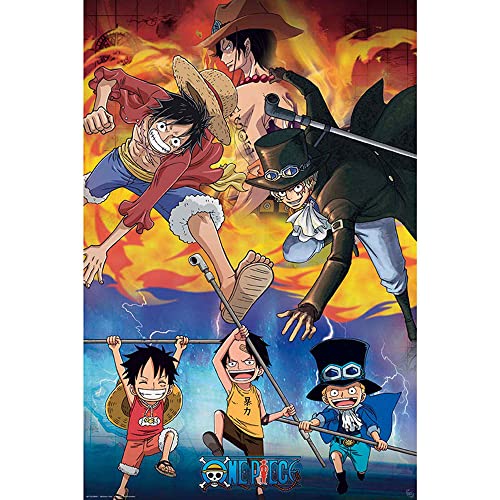 One Piece – Ace Sabo Luffy – Poster 91.5 x 61 cm