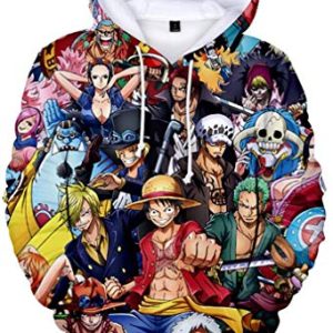 Anime One Piece Hoodie Kapuzenpullover