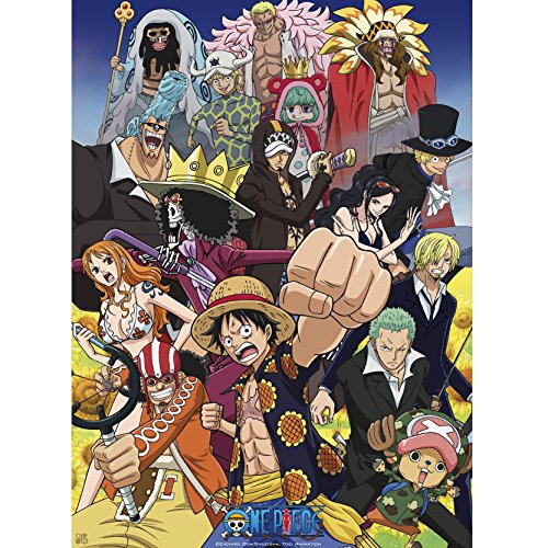 One Piece – Poster dressrosa (52 x 38)
