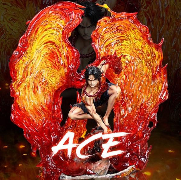 One Piece Ace Statue 28 cm PVC