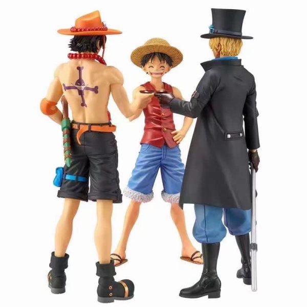 One Piece, Ruffy, Ace, Sabo 20 cm
