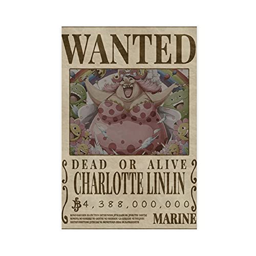 One Piece Wanted Big Mom Wanted (2) 30 x 45 cm