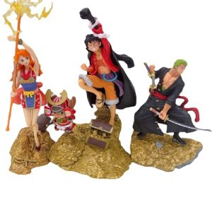 One Piece Figur Luffy Zoro Nami 20cm PVC