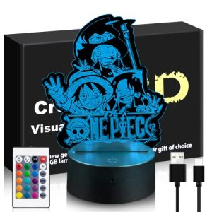One Piece Lampe 3D LED