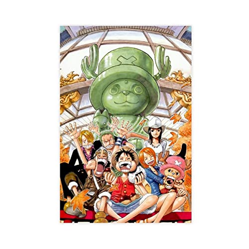 One Piece Leinwand-Poster x 45 cm