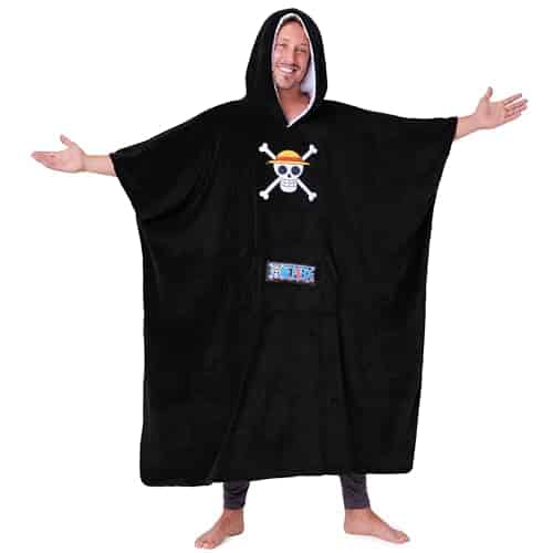 One Piece Hoodie Decke mit Ärmeln für Herren