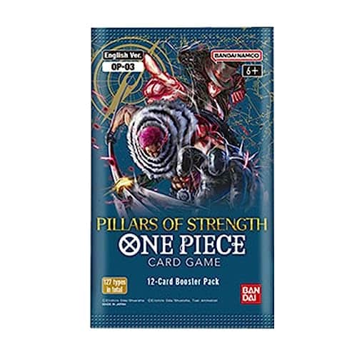 One Piece – Pillars of Strenght – Booster Pack OP03 – Englisch – OVP (3 Booster)