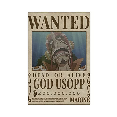 One Piece Wanted Usopp 30 × 45 cm