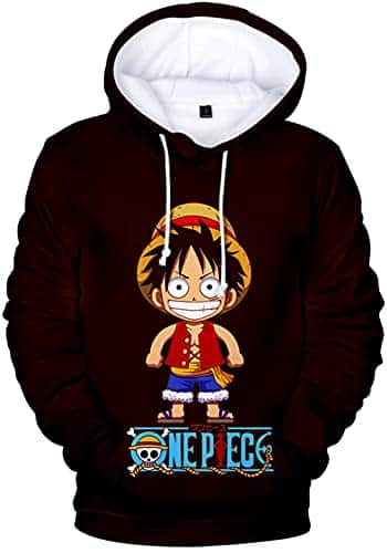 One Piece Pullover Unisex Hoodie 3D Luffy