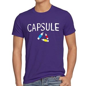Dragon Ball Capsule Corp Herren T-Shirt